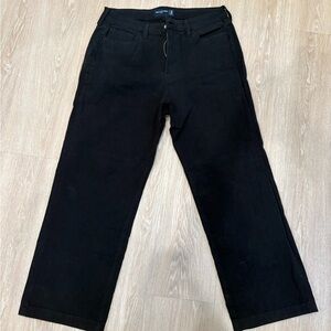 Abercrombie & Fitch Men Baggy Black Jeans